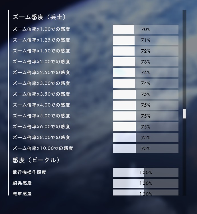 ダステルさん BF1 設定
