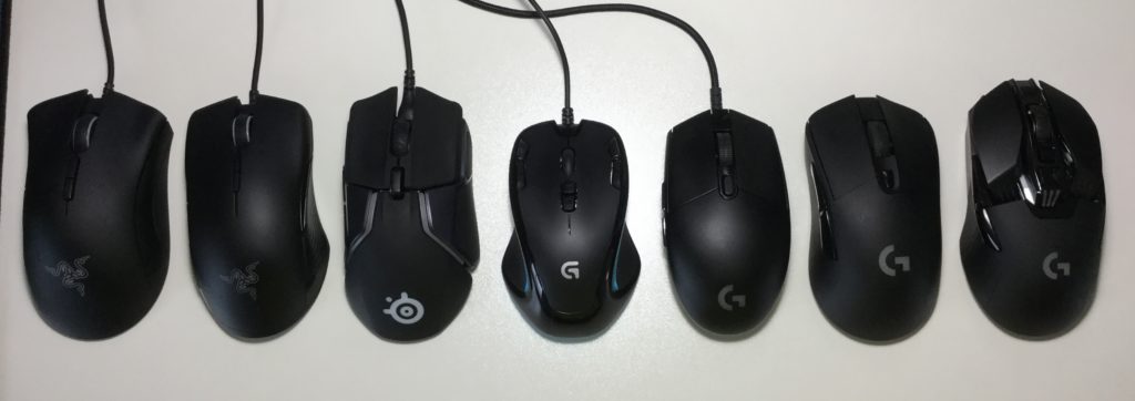 ゲーミングマウス 比較
