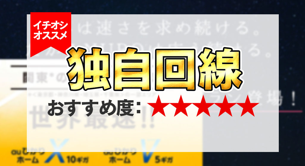 独自回線