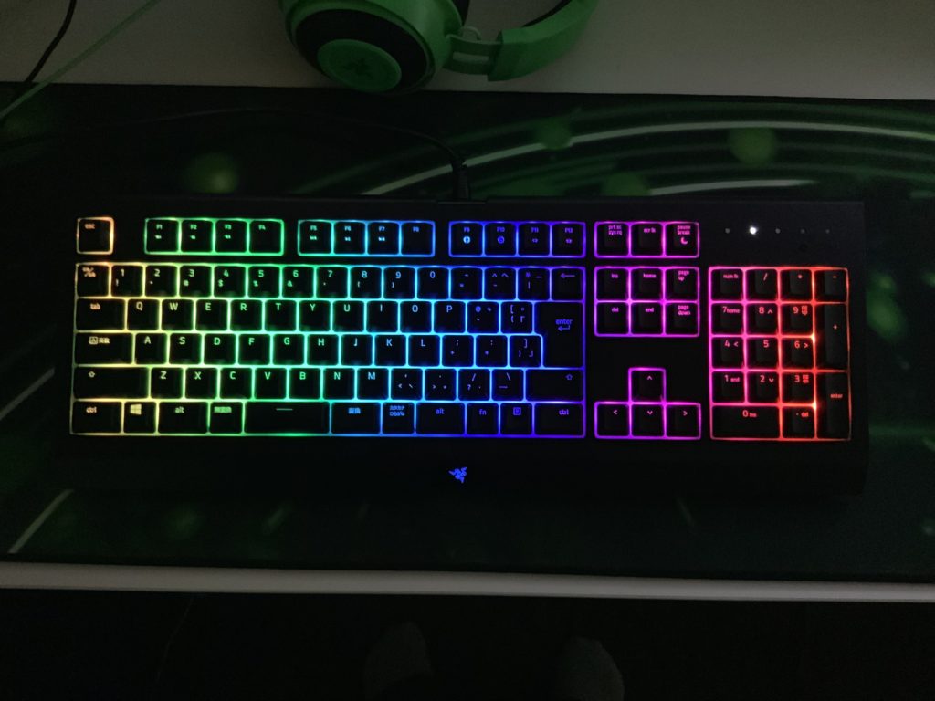 Razer Cynosa Chroma 照明