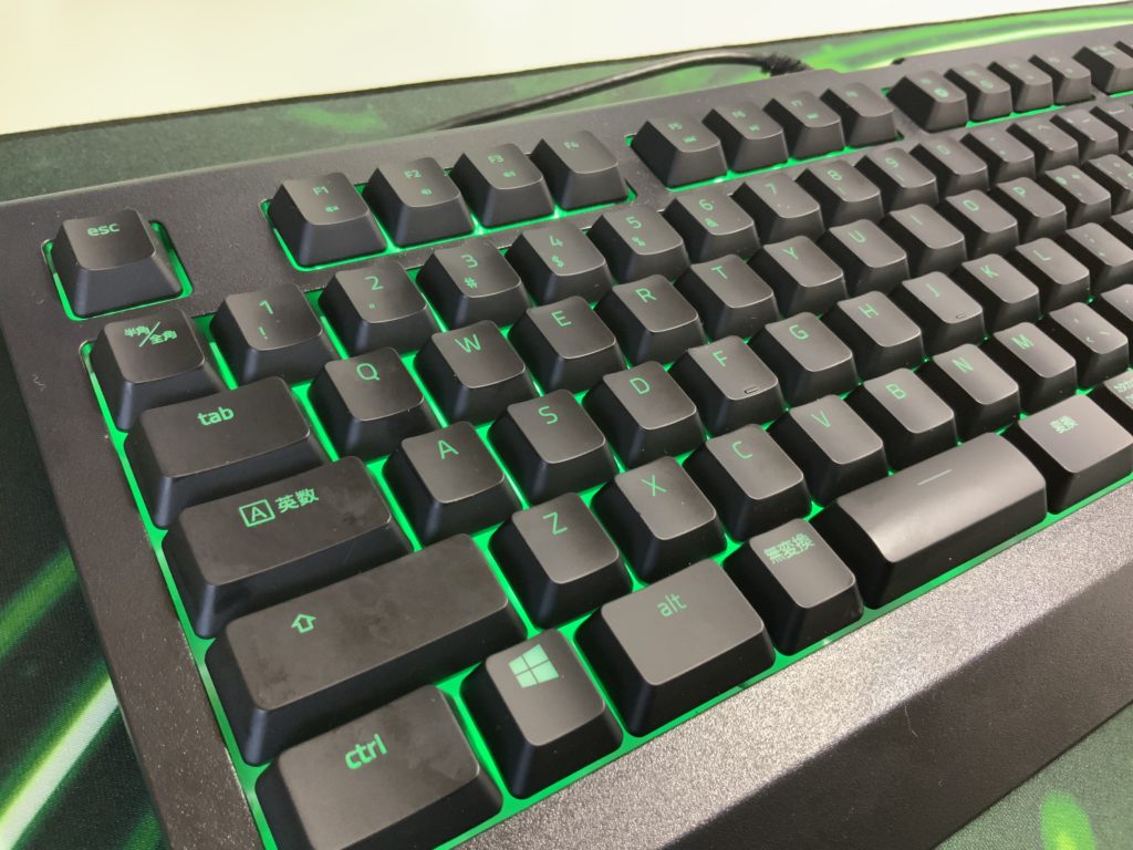 Razer Cynosa Chroma 印字表記