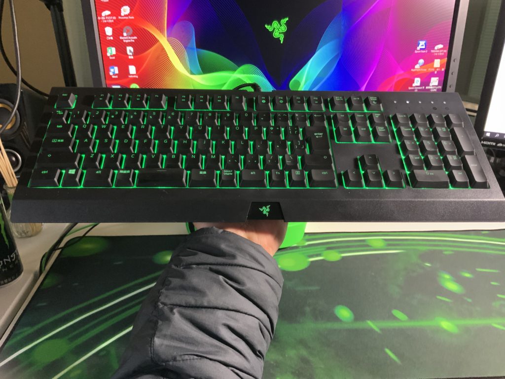 Razer Cynosa Chroma 重量感