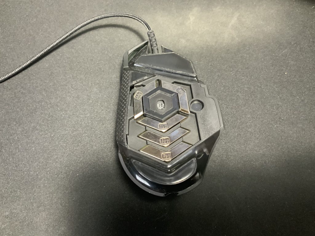 G502 HERO ウエイト装着後