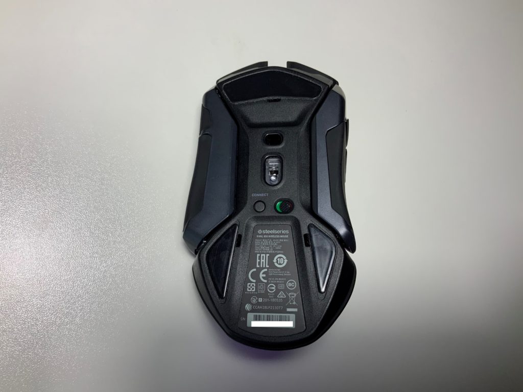 SteelSeries「Rival650」 ソール