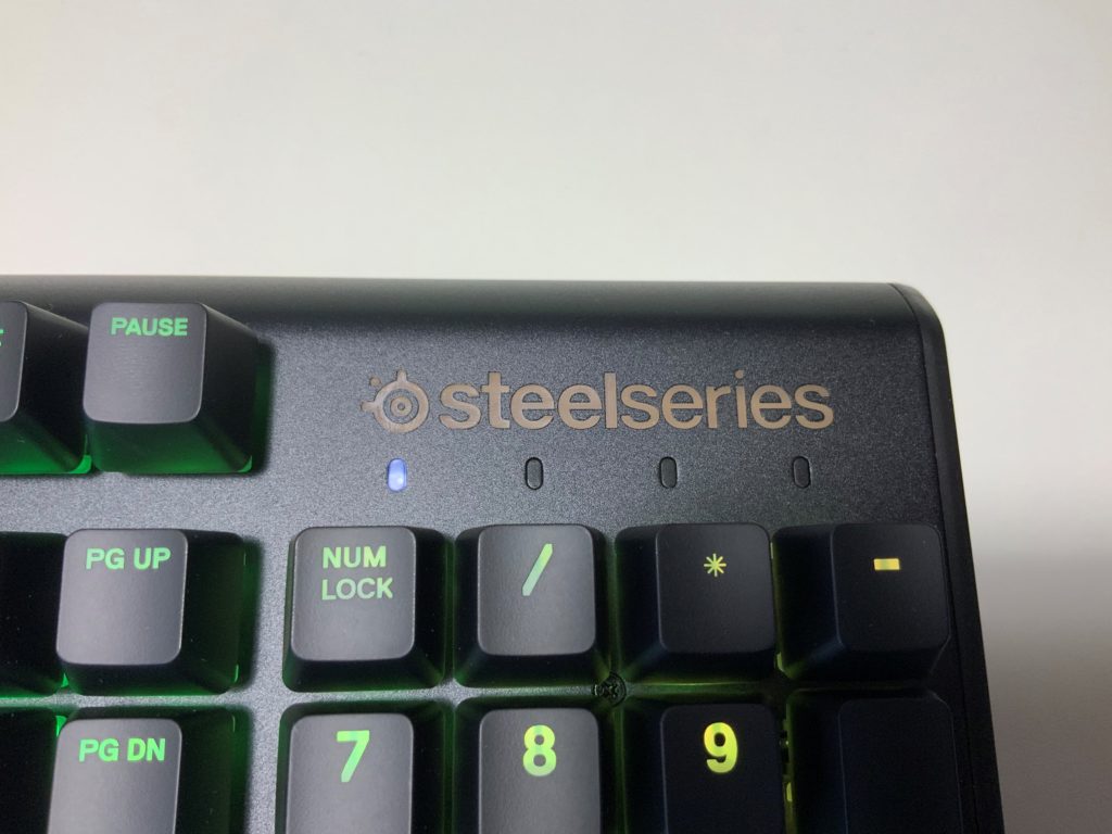 SteelSeries「APEX M750」 刻印