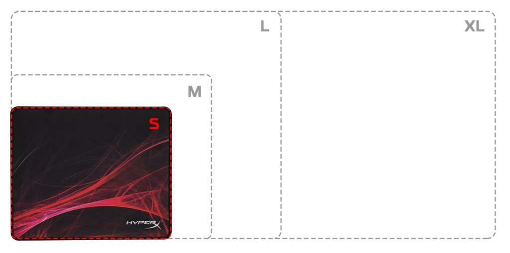 hyperX マウスパッド サイズ画像