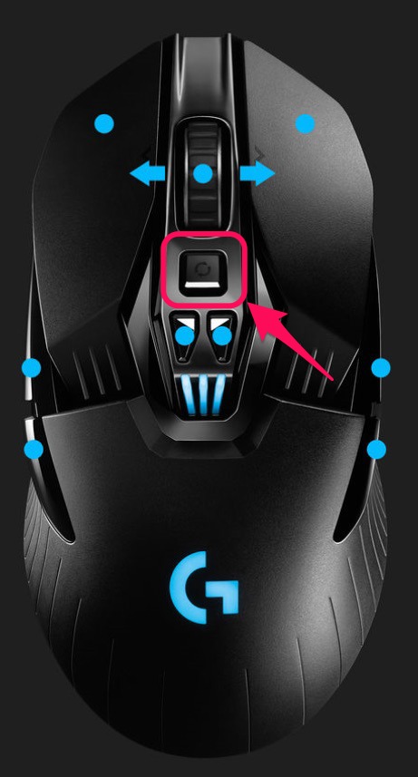 G903h 高速スクロールホイール