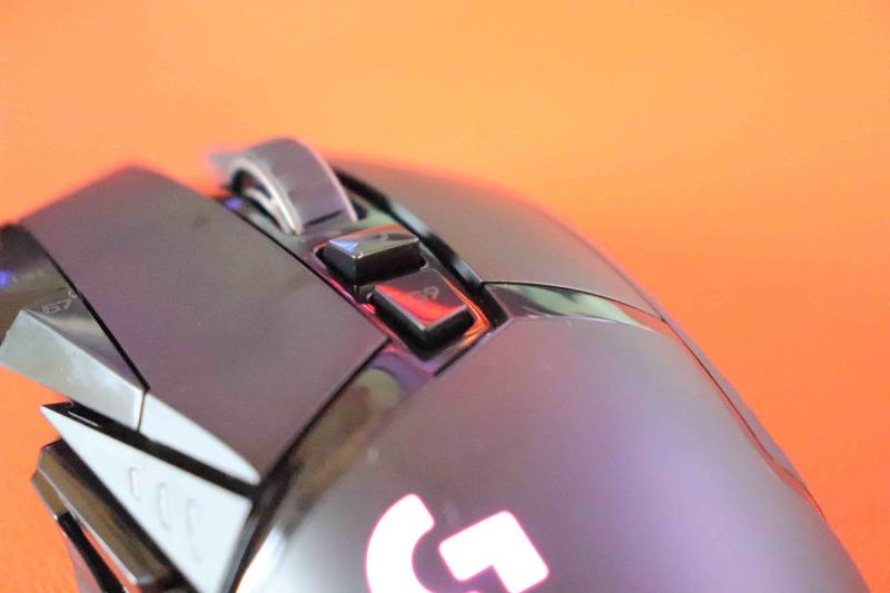 「G502WL」のトップボタン
