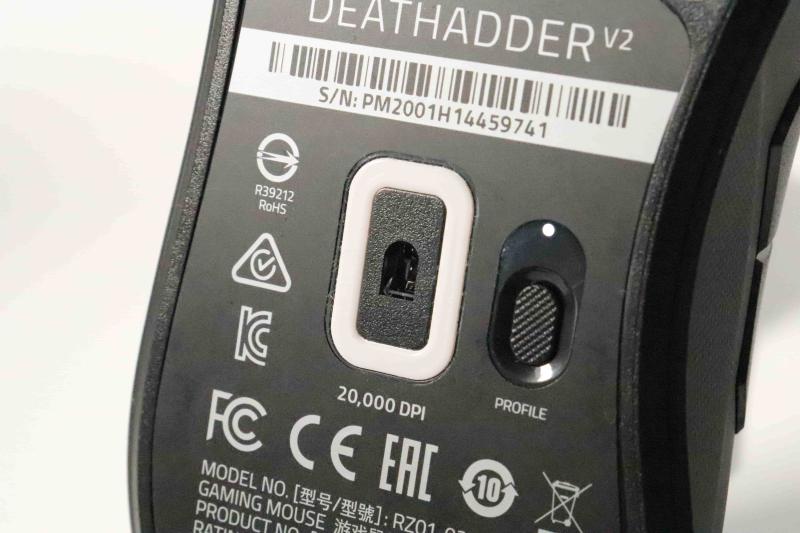 「DeathAdder V2」のセンサー